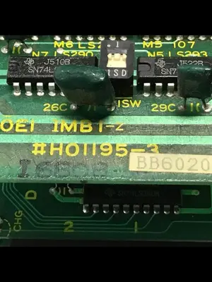 USED TOSHIBA H01195-3 INJECTROL-V