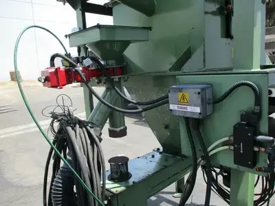 Tascol Industrial Hopper Feeder w/ Auger Feed - Vibration - Automatic Valves