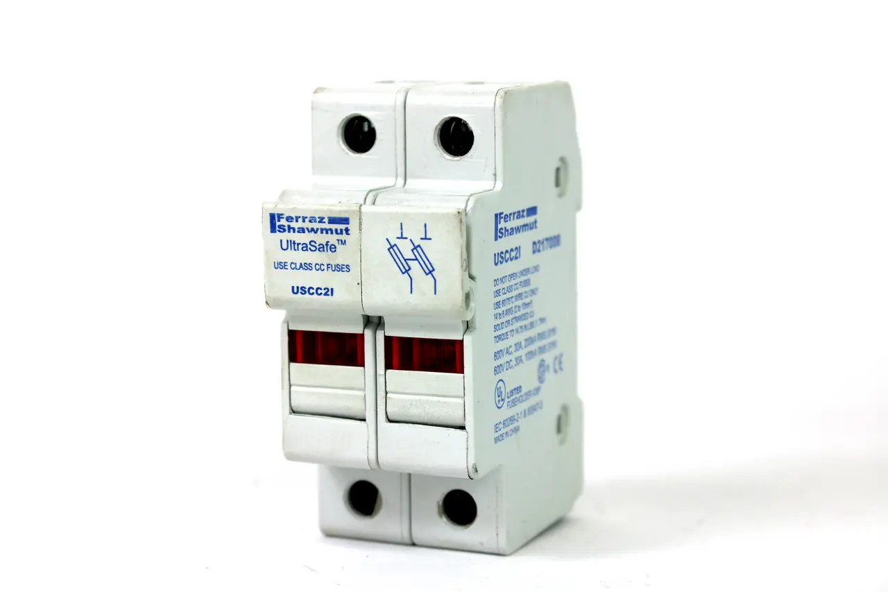 Ferraz Shawmut USCC2I UltraSafe Fuse Holder 600V AC/DC