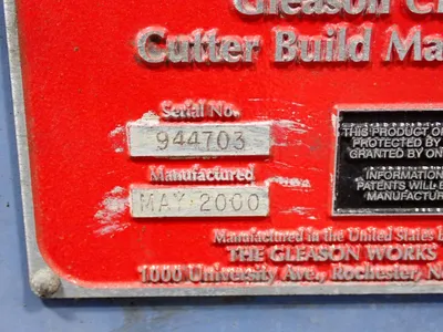 Used 2000 GLEASON PHOENIX CB Settings & Inspecting Gear Cutters Ohio US | HGR 24 #727091