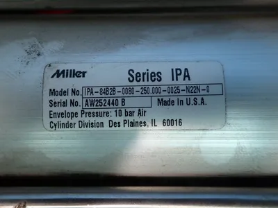 USED MILLER SERIES IPA