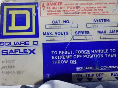 USED SQUARE D SD75460