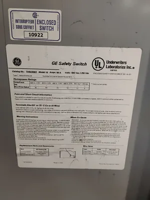 GE NP1578000B Safety Switch | ESS Industrial Equipment Sales (7)
