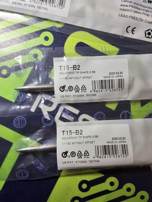 HAKKO T15-B2 SOLDERING TIP; CONICAL 0.5 x 10mm - BRAND NEW