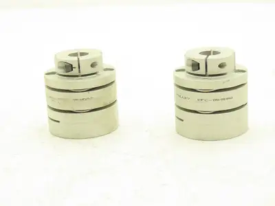 MIKI SFC-050DA2-16-20 Servo Flex Coupling Type B 16mm ID x 20mm ID Lot of 2