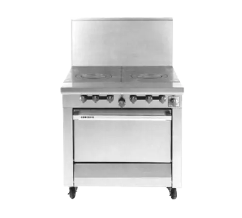Garland M45R 34" Gas Range w/ (2) Hot Tops & Standard Oven, Natural Gas