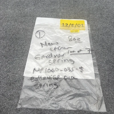 New | in-Stock Gardner Spring MP1000-035-S Misc Fasteners California US | Davliegogo LLC #1732448