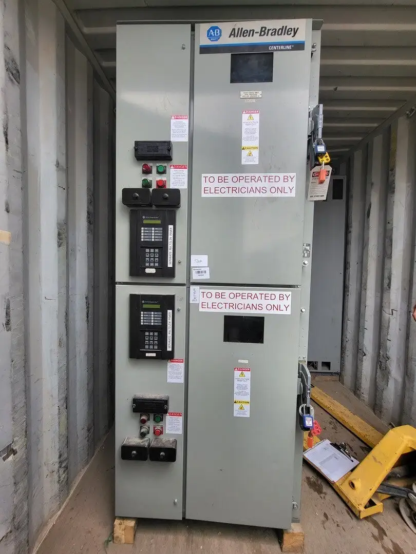 5kV/1200A Medium Voltage MCC Single Structure w/ Motor Protection Relay