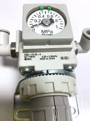 SMC AR20-F01BE-B Pressure Pneumatic Regulator Valve Set Press 0.05-0.85MPa