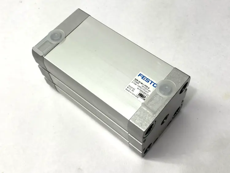 Used FESTO PNEUMATIC COMPACT CYLINDER 50MM BORE 80MM STROKE 572690 Pneumatic Cylinders | Maverick Industrial Sales #1100696