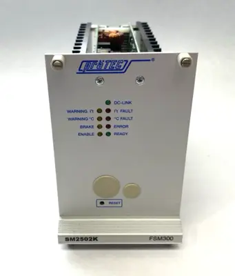 Used praTEC Single-Axis Servo Amplifier Motor Control Unit Servo Drives Michigan US | Maverick Industrial Sales #1398133