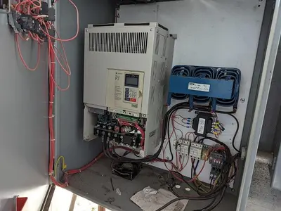 VFD Control Panel with Breaker Switch