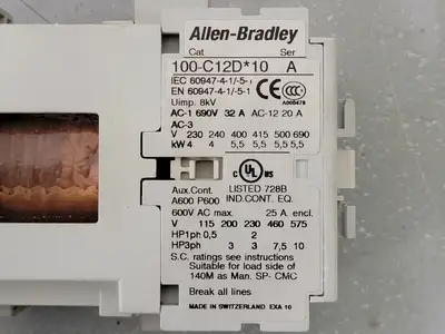 USED ALLEN-BRADLEY 100-C12DJ10