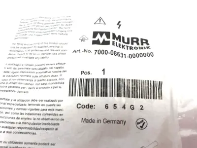 New | in-Stock Murrelektronik Wireable M8 female 0° A-cod. Screw Connector Electrical Fittings Michigan US | Maverick Industrial Sales #1393039