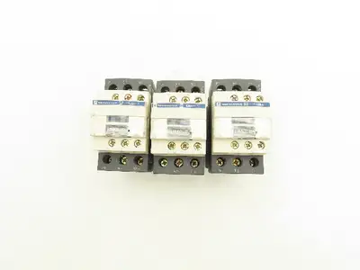 Schneider Telemecanique LC1D25 Starter Contactor 40A 600VAC Lot of 3