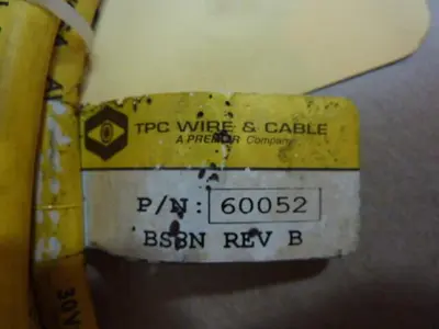 USED TPC WIRE & CABLE 60052