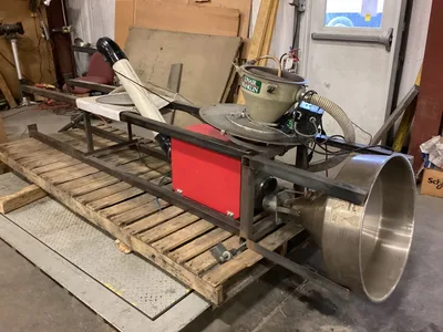 Conair Self-Contained Vacuum Loader w/ Bunting Quicktron 03 Metal Separator