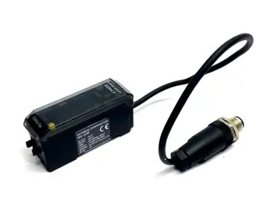 GV-21P | Keyence  Digital CMOS Laser Sensor Amplifier Main Unit, PNP, M12 4-Pin 1ft - Used