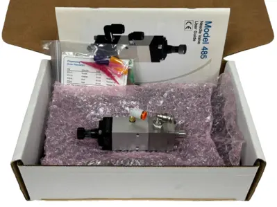 NEW DYMAX T17617 NEEDLE DISPENSING VALVE 485 COMPLETE