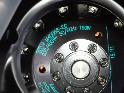USED EBM W4D350CA0614