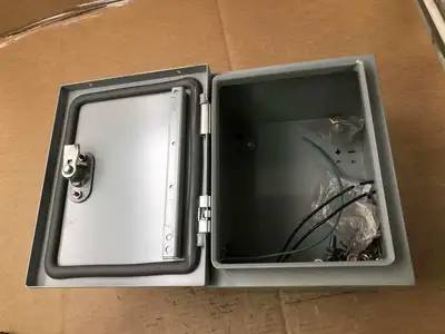 B-Line Systems 1086-SD Steel Single Door Electrical Enclosure 8″ x 10″ x 7″