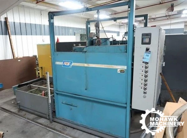 50” ADF “900” PASS THROUGH HIGH-PRESSURE LOW-VOLUME PARTS WASHER w/STAINLESS-STEEL CONSTRUCTION - ALLEN BRADLEY PLC CONTROLS - 40 HP MOTOR