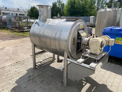2001 Spomasz Bełżyce MP08000000-1 Ribbon & Paddle Powder Mixers | Perry Equipment (4)