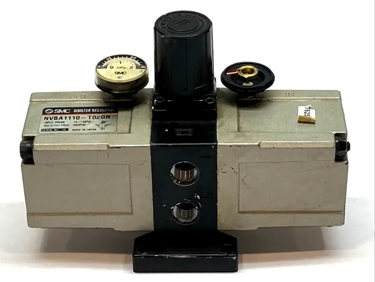 Used SMC BOOSTER REGULATOR 1/4" NPT Air Pressure Regulators Michigan US | Maverick Industrial Sales #1092872