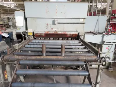 60" X .057" HERR-VOSS MODEL #66/1.156-19/9 4-HIGH BACKED UP PRECISION COIL LEVELER: YOBRO #25004