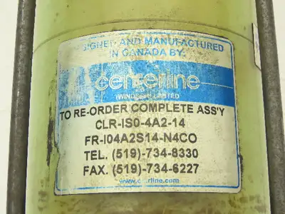 Centerline CLR-ISO-4A2-14 Pneumatic Oil Lubrication Pump 4" Fluid Cylinder