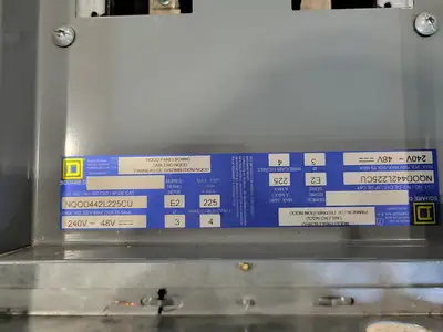 USED SQUARE D NQOD442L225CU