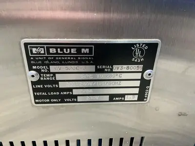 Used BLUE M OV520C3 Heat Treating Units Ohio US | HGR 24 #1325300