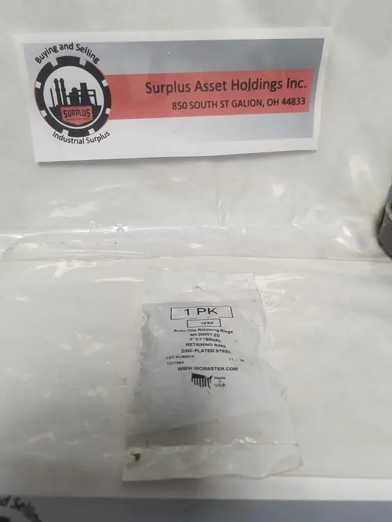 New | in-Stock MCMASTER SH-200ST ZD Misc Fasteners Ohio US | Surplus Asset Holdings #1466614