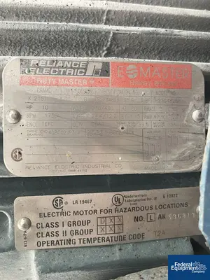 USED Shar Systems 10 HP Shar Disperser, S/S