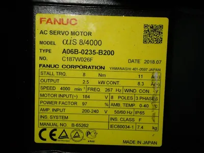 USED FANUC A06B0235B200