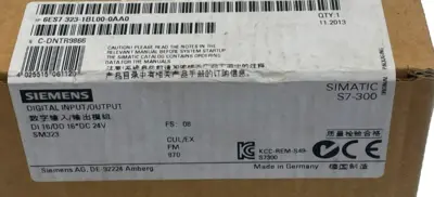 NEW SEALED SIEMENS 6ES7 323-1BL00-0AA0 DIGITAL I/O MODULE 6ES73231BL000AA0