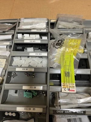 Huge Electrical Lot Circuit Board Repair Transitors, Chips, Capacitors 🇺🇸