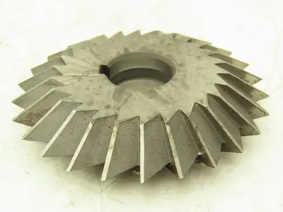 Poland 4X3/4X1-60 HSS Double Bevel Indexable CNC Milling Cutter 26 Tooth