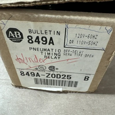 NEW Allen-Bradley 849A-Z0D25