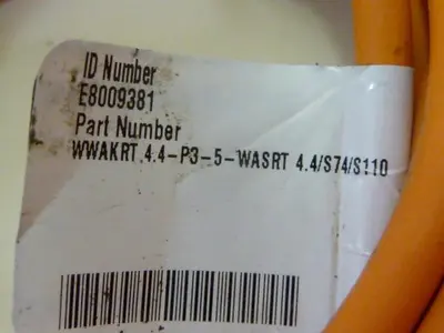 USED TURCK ELEKTRONIK WWAKRT 4.4-P3-5-WASRT 4.4/S74/S110