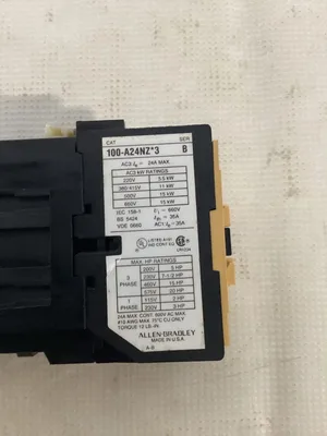 Allen Bradley 100-A24NZ*3  3 Pole 24 Amp Contactor Series B