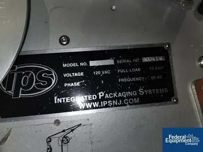 USED IPS IPS Wrap-Around Labeler, Model 1500