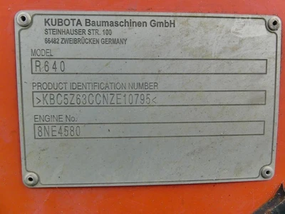 Used 2022 KUBOTA R640 Wheel Loaders Florida US | Intrac Machinery #1568773