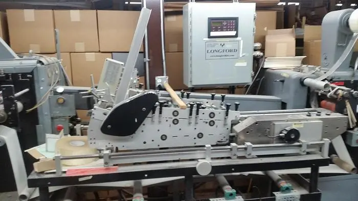 Used LONGFORD OS700 W12 Feeders (Material Handling) | J&J Converting Machinery #440442