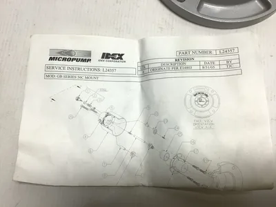 Micropump IDEX L25262/L24357 – O/C GB-P25 JVSEN3P4 Pump Stainless Steel