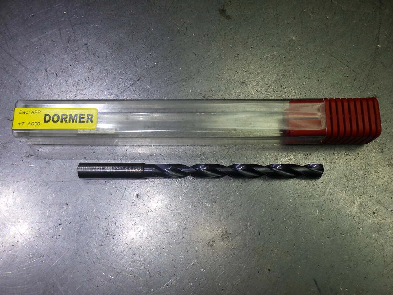 Dormer 11/32" Coolant Thru 10xD Carbide Drill 10mm Shank R570 11/32 In (LOC2684A)