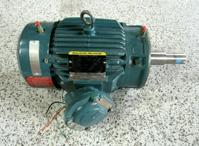 USED BALDOR B581421 MOTOR 3HP 230/460V 3520 RPM 182TC