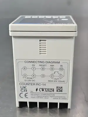 Keyence RC-14 RC14 Digital Electronic Counter Controller (BIN313)