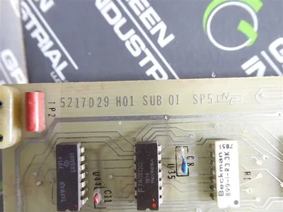 Westinghouse 5217D29 H01 Sub 01 Elevator Control Card 1721C51G01 Sub 3 Used