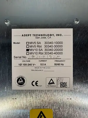 Used Adept Technology MV10 SA PLC Processors South Carolina US | Palmetto Automation #1319550